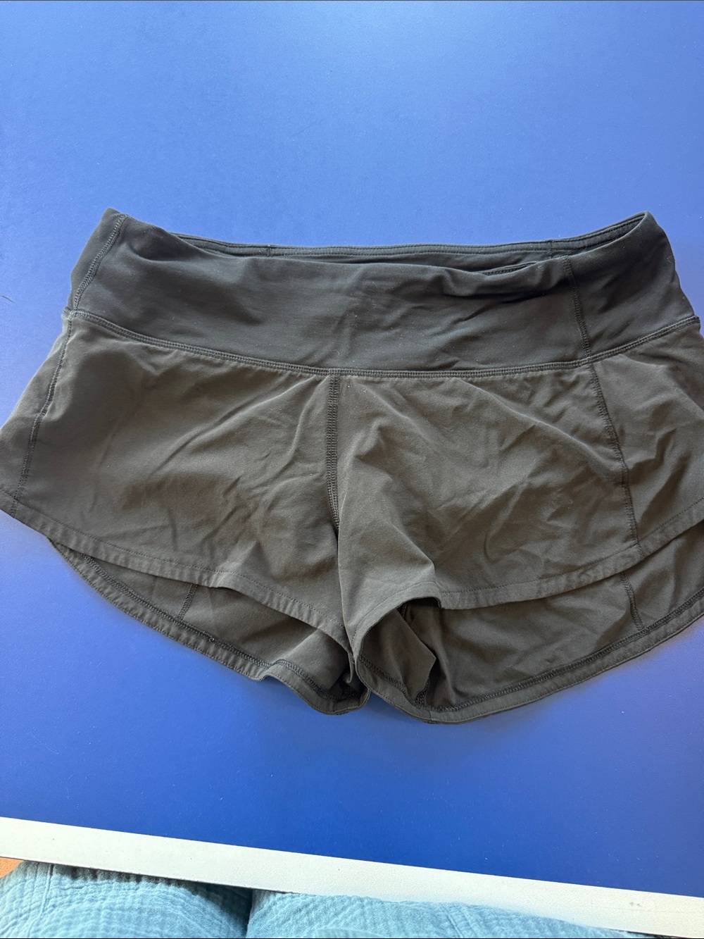 Women's Black Athletic Shorts - Lightweight Activewear Lululemon